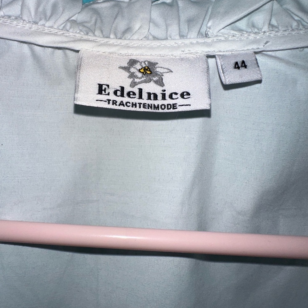 Edelnice White Ruffled Blouse - Picture 4 of 4